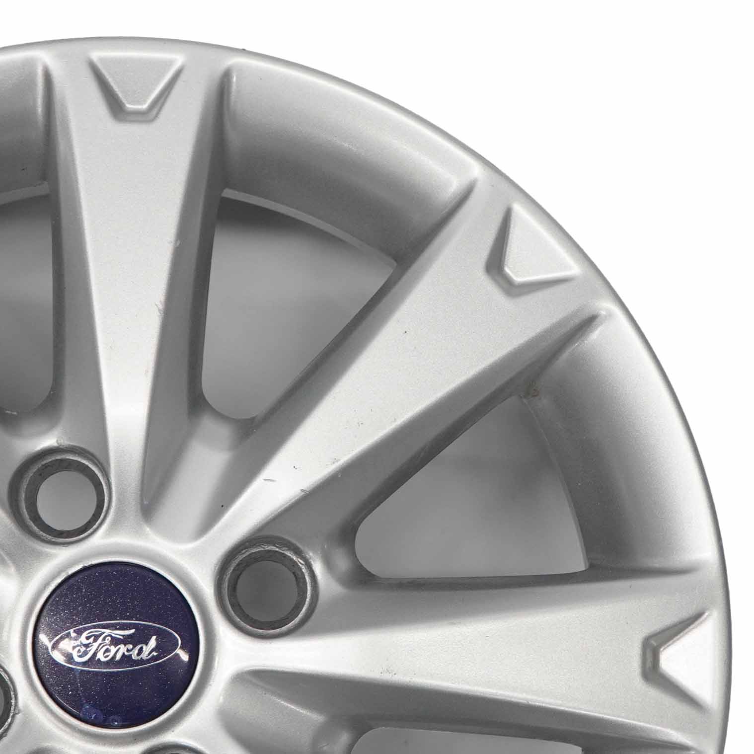 Ford Fiesta MK7 Silver Alloy Wheel Rim 15" 6J ET:47,5 7-Hole 8V21-1007-GA