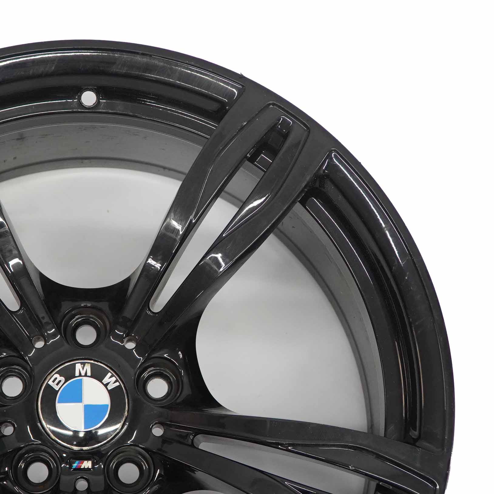 BMW F10 M5 Black Alloy Wheel Rim 20" M Double Spoke 343 10J 2283401