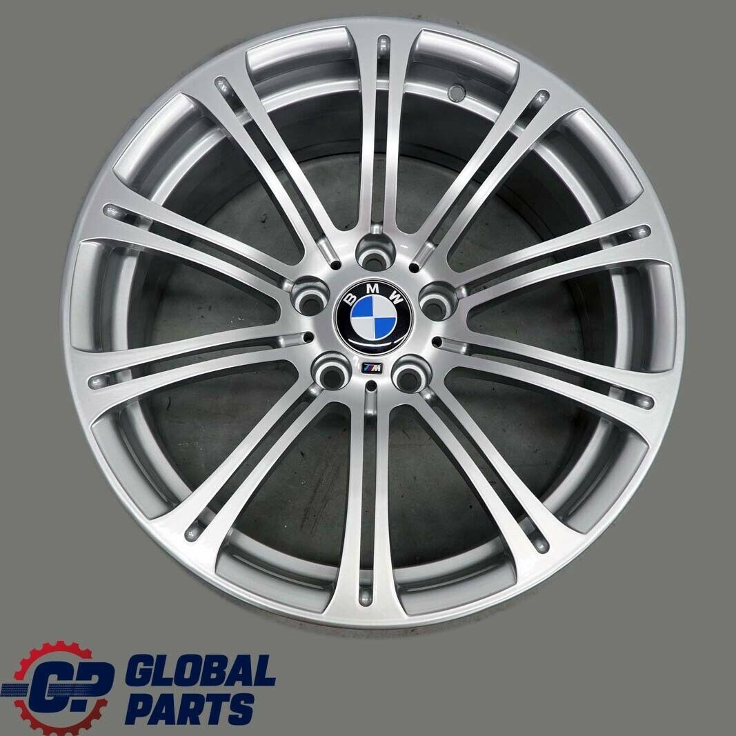 BMW E90 E92 M3 Silver Rear Wheel Alloy Rim Forged 19" 9,5J M Double Spoke 220