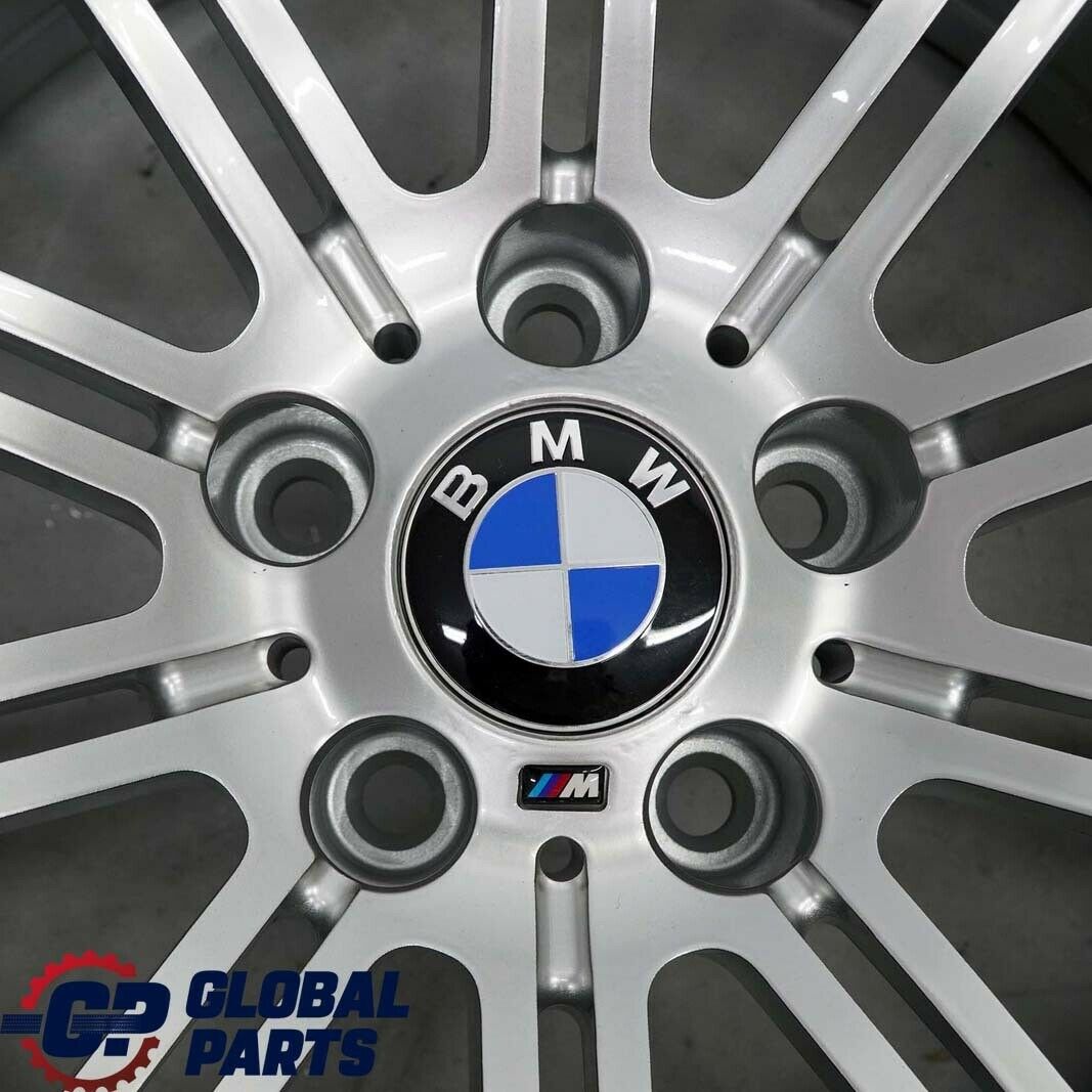 BMW E90 E92 M3 Silver Rear Wheel Alloy Rim Forged 19" 9,5J M Double Spoke 220