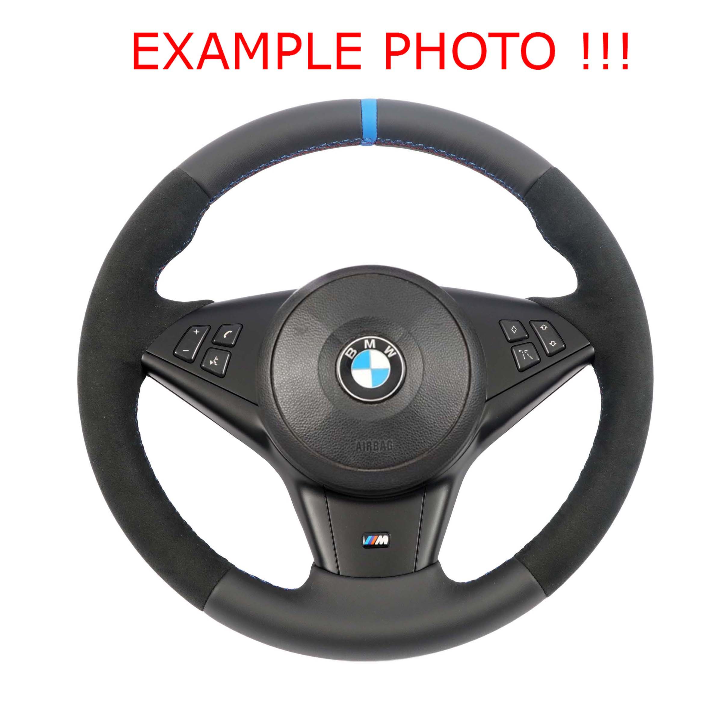 BMW M Sport Steering Wheel E60 E63 LCI NEW Leather / Alcantara Lane Assistant