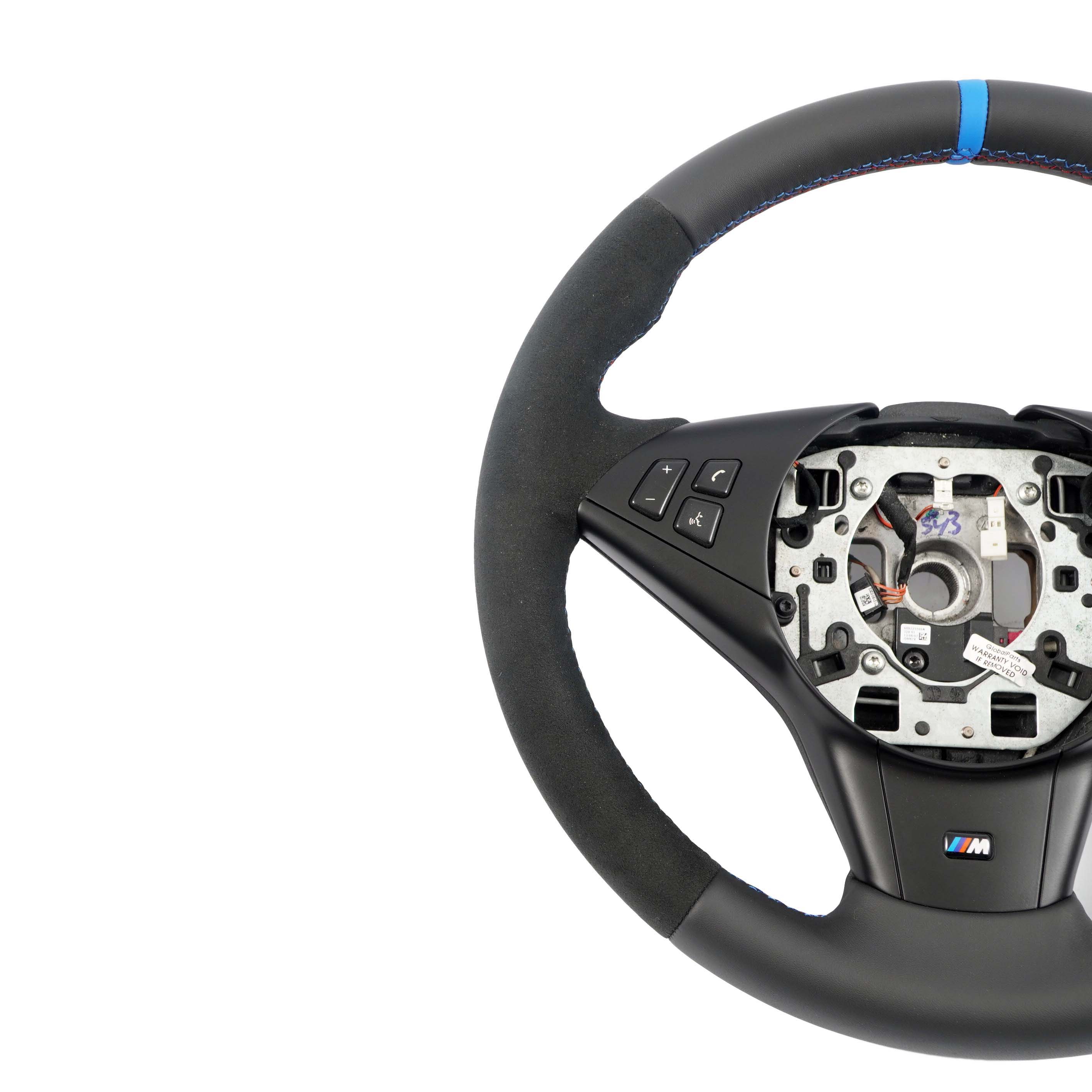 BMW M Sport Steering Wheel E60 E63 LCI NEW Leather / Alcantara Lane Assistant