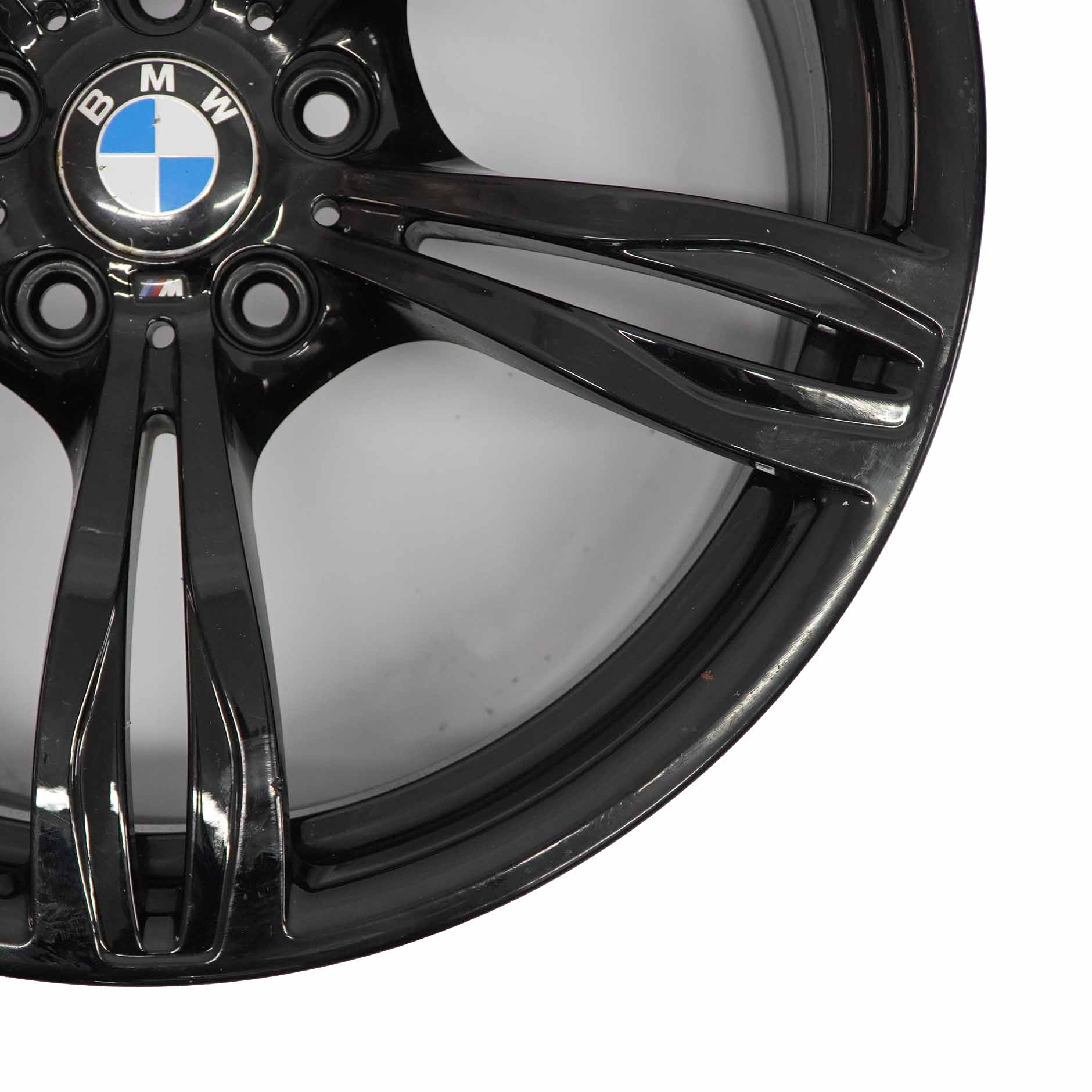 BMW F10 M5 Black Alloy Wheel Rim 20" M Double Spoke 343 9J ET:32 2283999