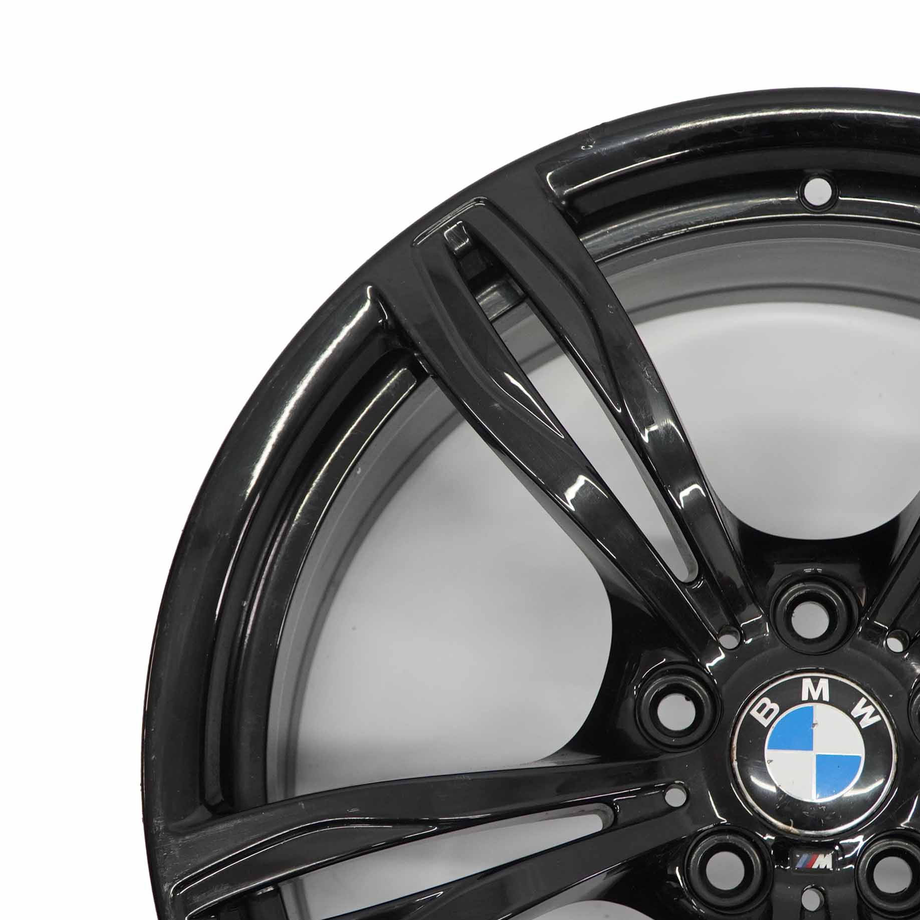 BMW F10 M5 Black Alloy Wheel Rim 20" M Double Spoke 343 9J ET:32 2283999