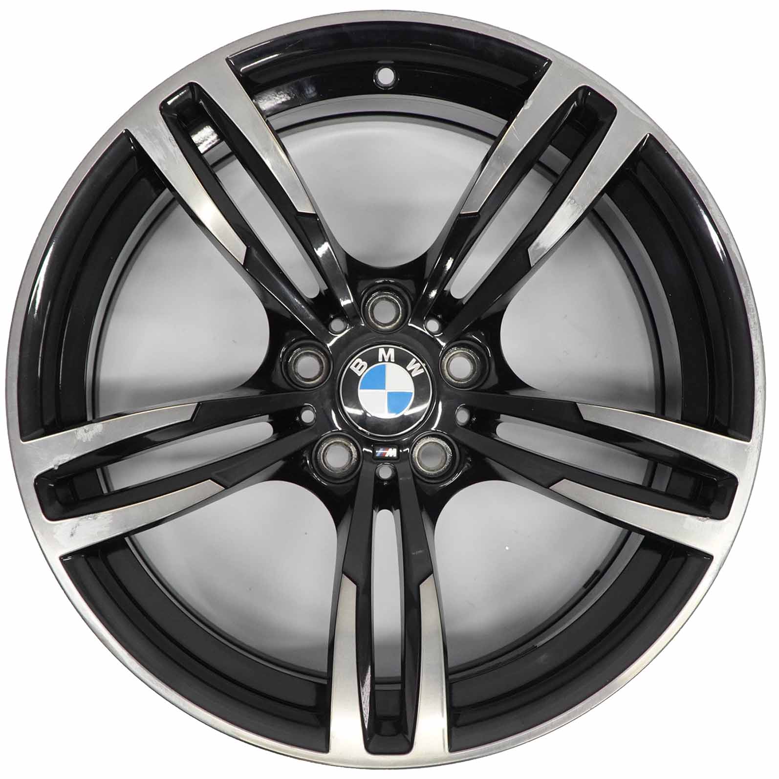 BMW F87 M2 F80 M3 F82 M4 Front Wheel Alloy Rim 19" M Double Spoke 437 2284550