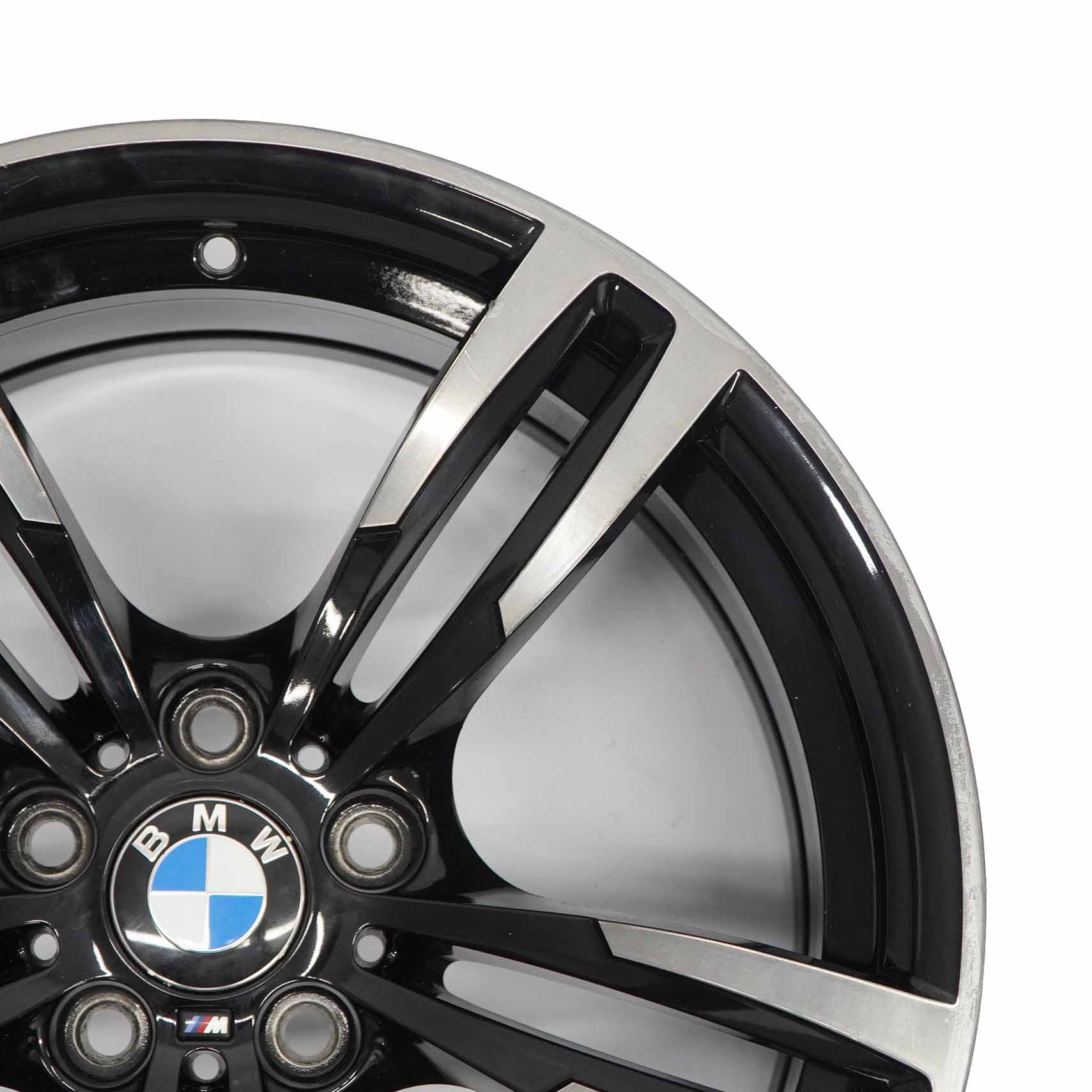 BMW F87 M2 F80 M3 F82 M4 Front Wheel Alloy Rim 19" M Double Spoke 437 2284550