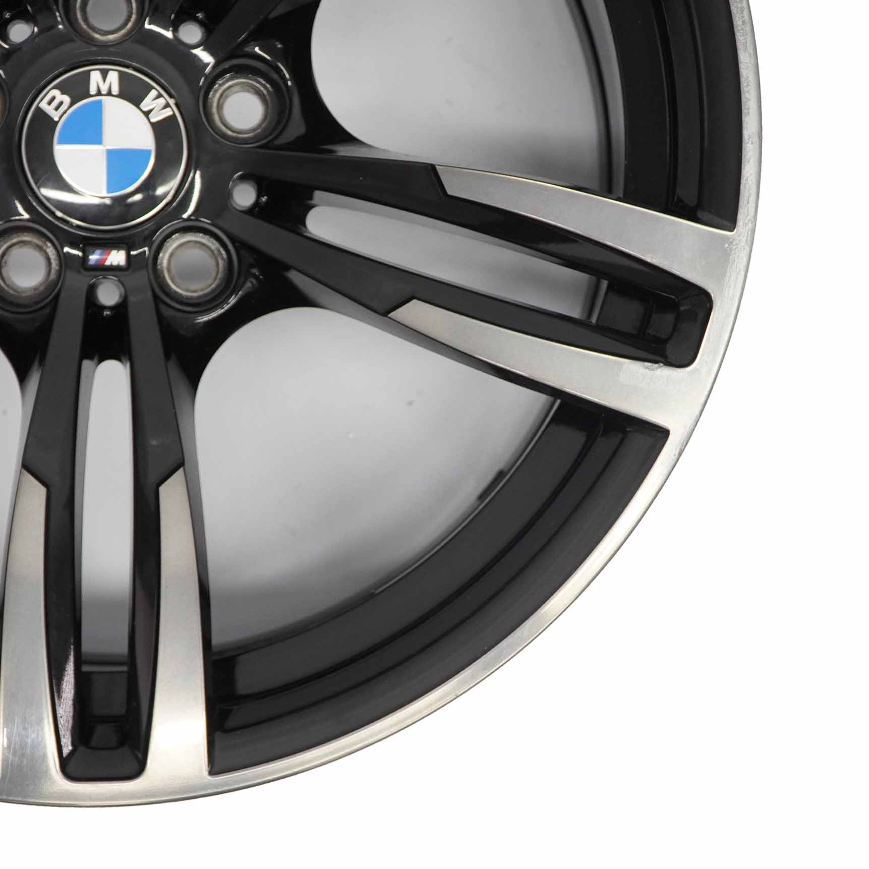 BMW F87 M2 F80 M3 F82 M4 Front Wheel Alloy Rim 19" M Double Spoke 437 2284550