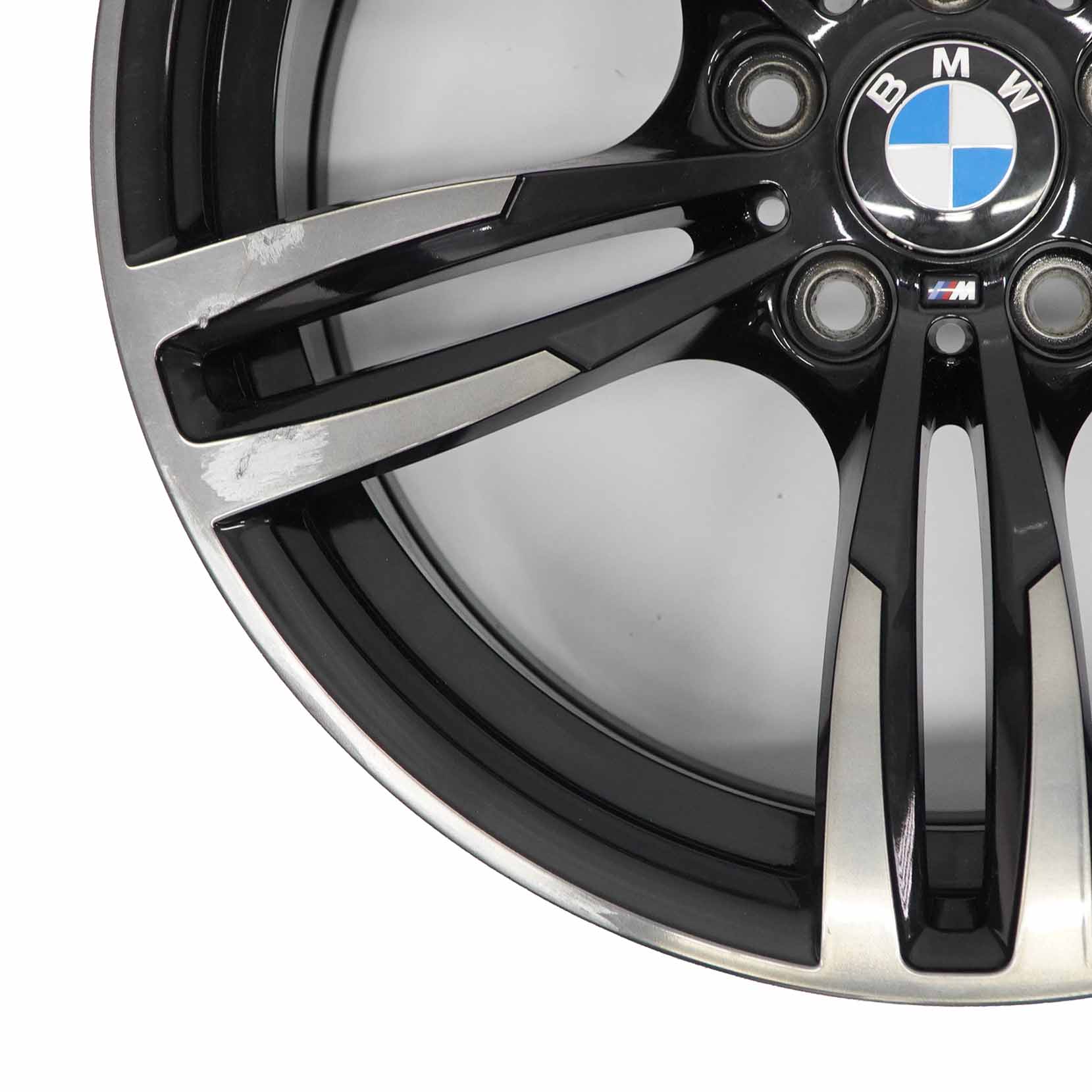 BMW F87 M2 F80 M3 F82 M4 Front Wheel Alloy Rim 19" M Double Spoke 437 2284550