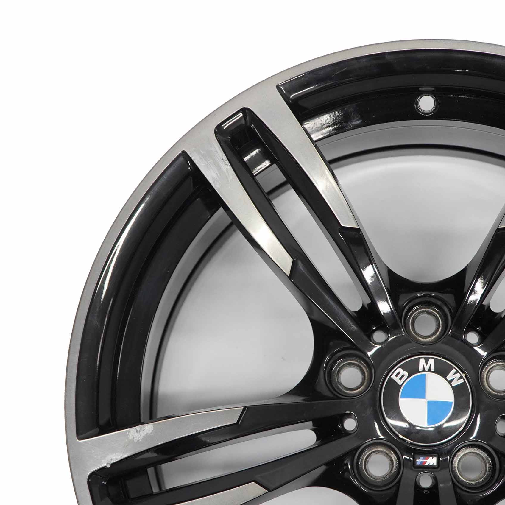 BMW F87 M2 F80 M3 F82 M4 Front Wheel Alloy Rim 19" M Double Spoke 437 2284550