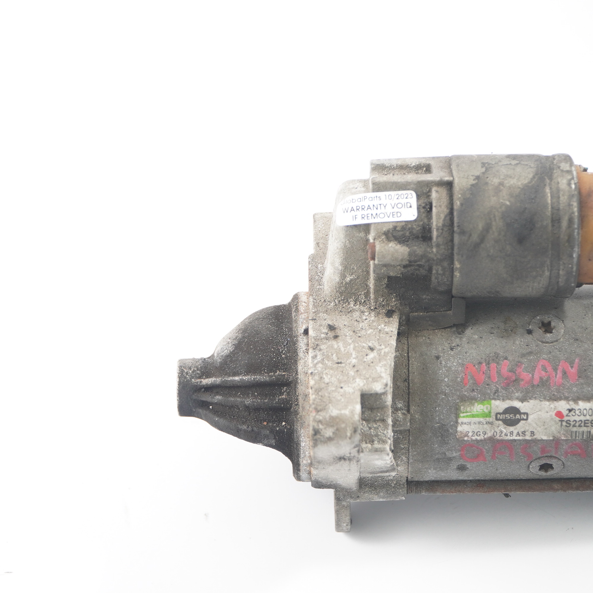 Nissan Qashqai Diesel Engine Starter Motor Actuator Starter 23300JG70A