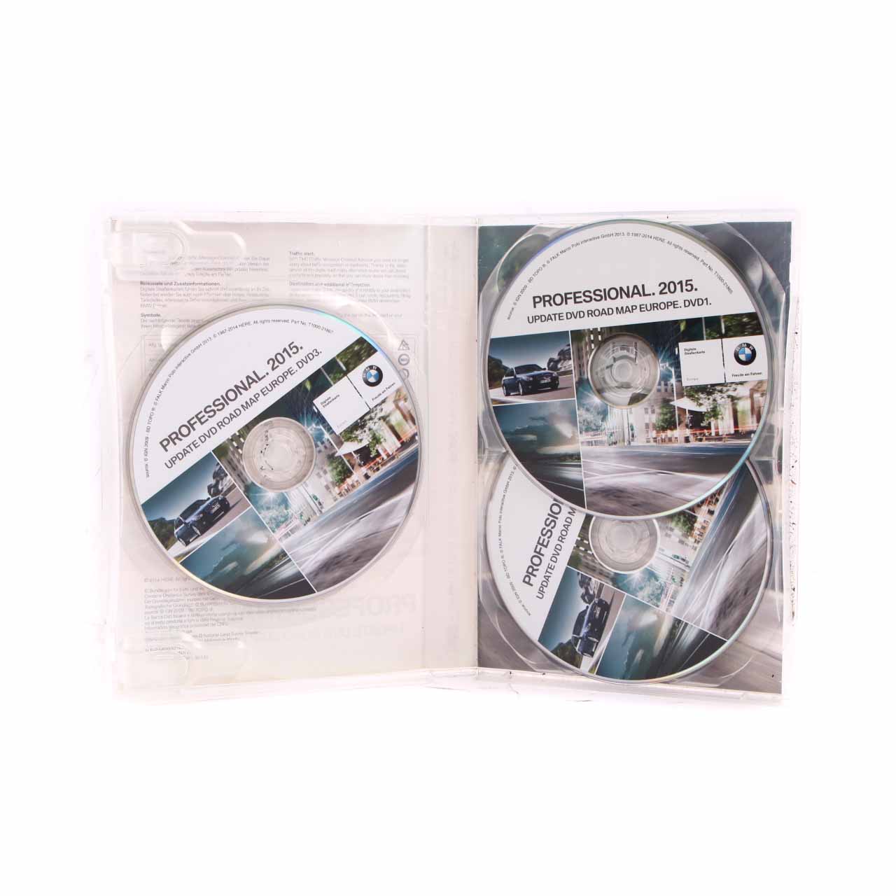 BMW Disc Professional Navigation 2015 Update DVD Road Map Europe 2350554