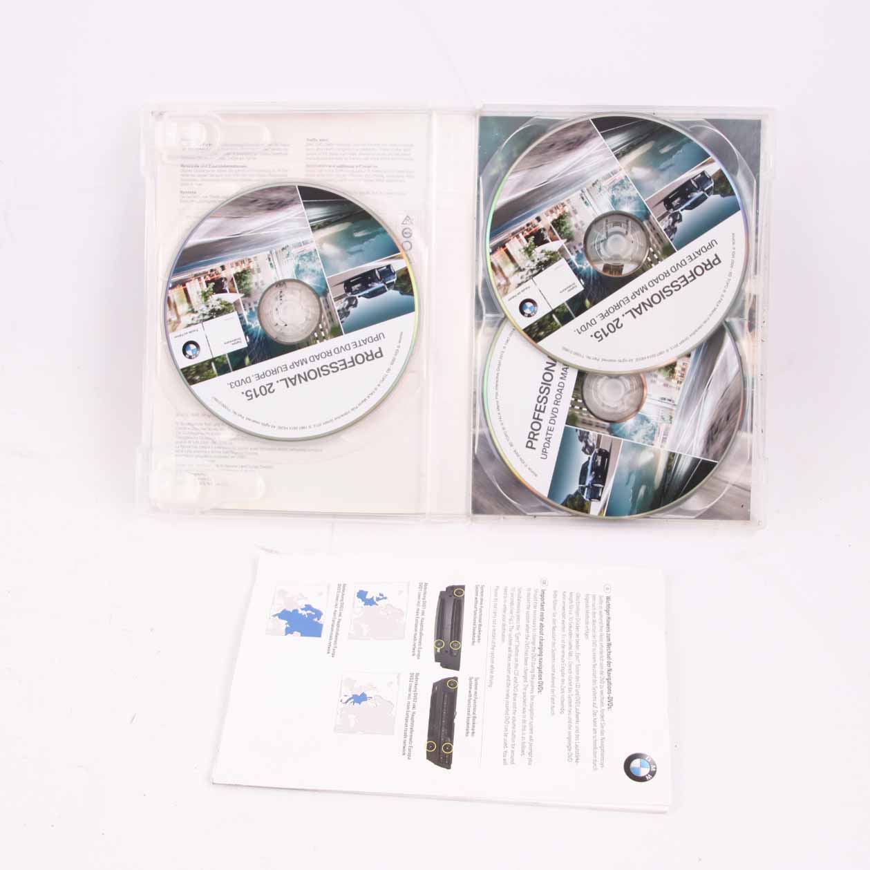 BMW Disc Professional Navigation 2015 Update DVD Road Map Europe 2350554