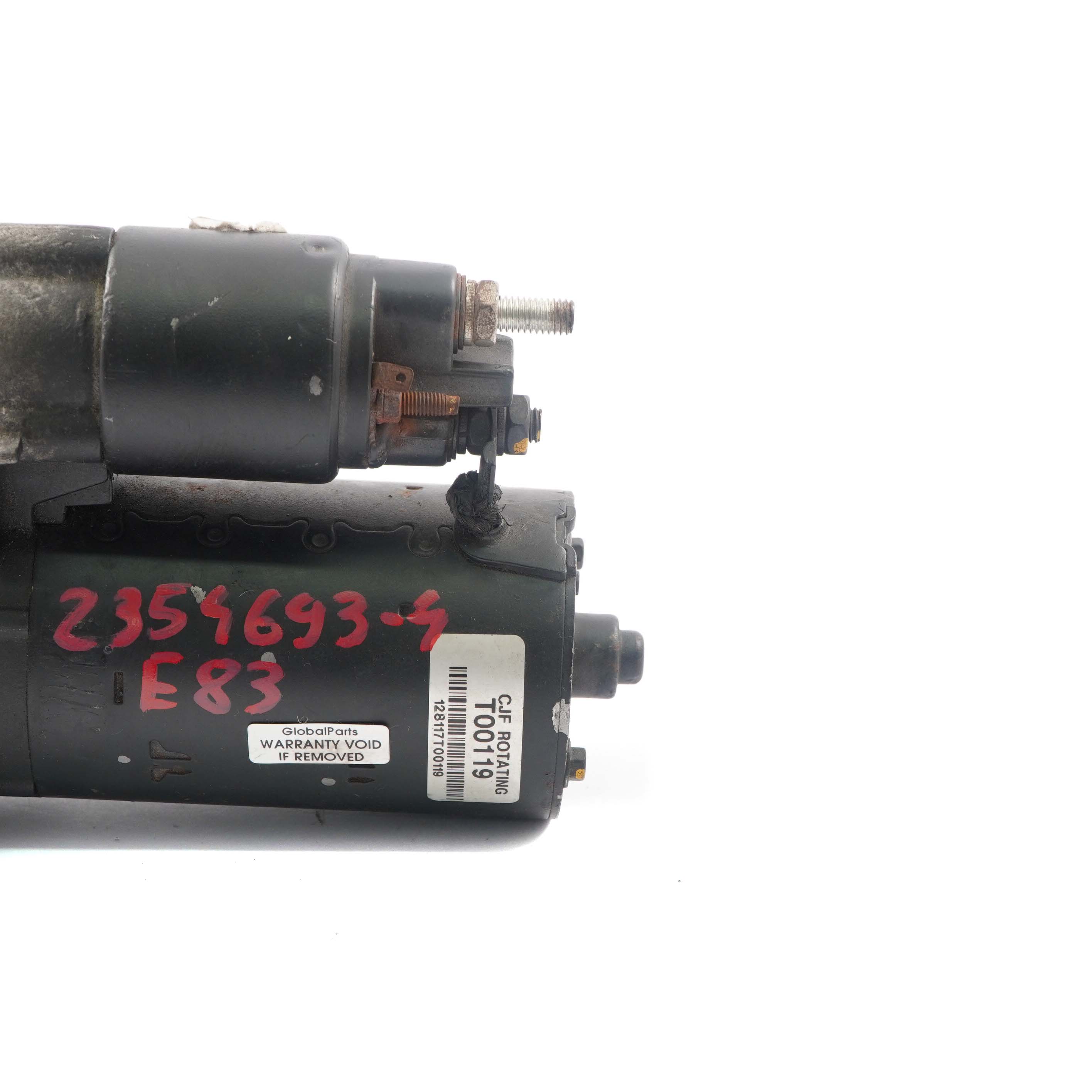 BMW 3 5 X3 Series 4 E46 E60 E65 E83 M54 Petrol Starter Motor 2354693