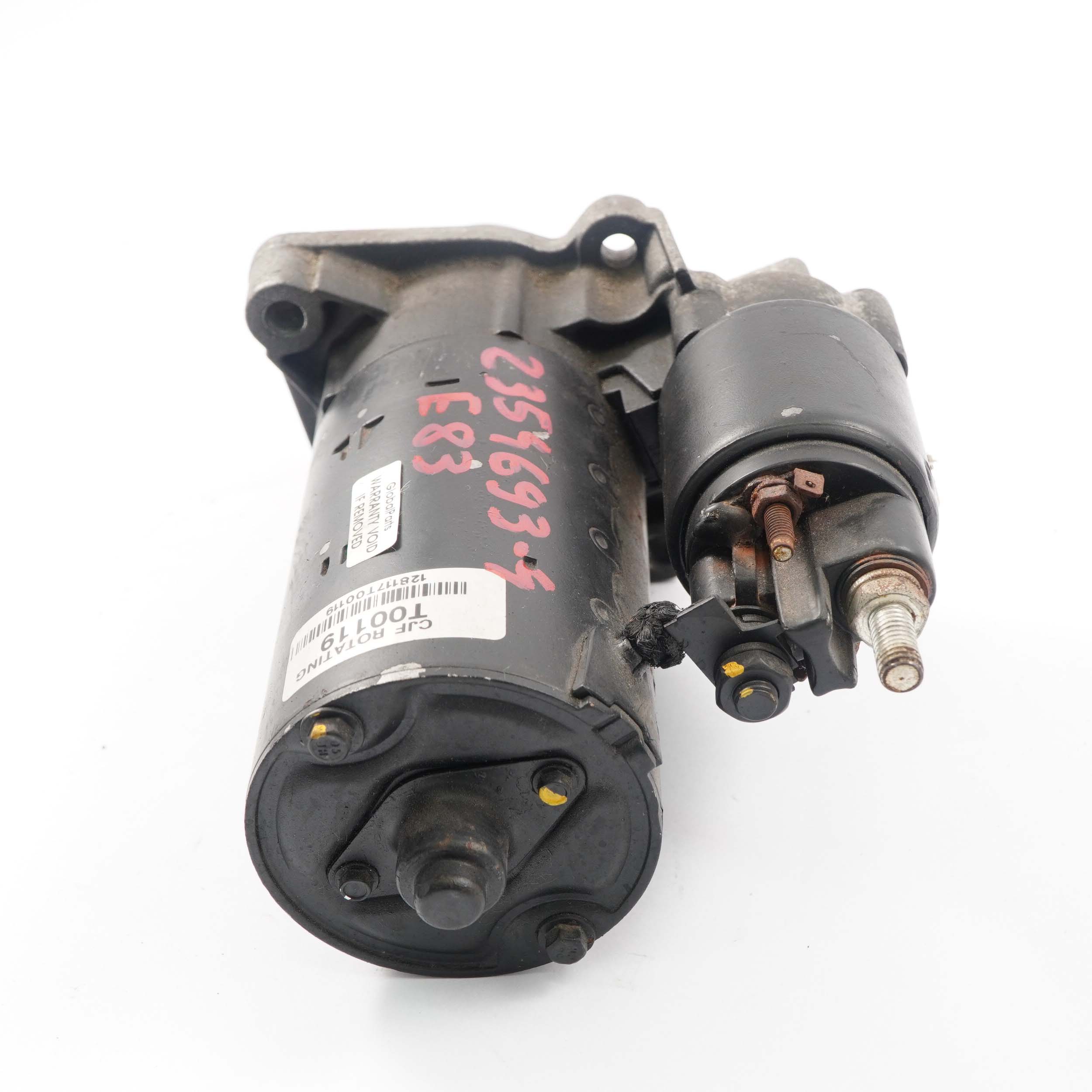 BMW 3 5 X3 Series 4 E46 E60 E65 E83 M54 Petrol Starter Motor 2354693