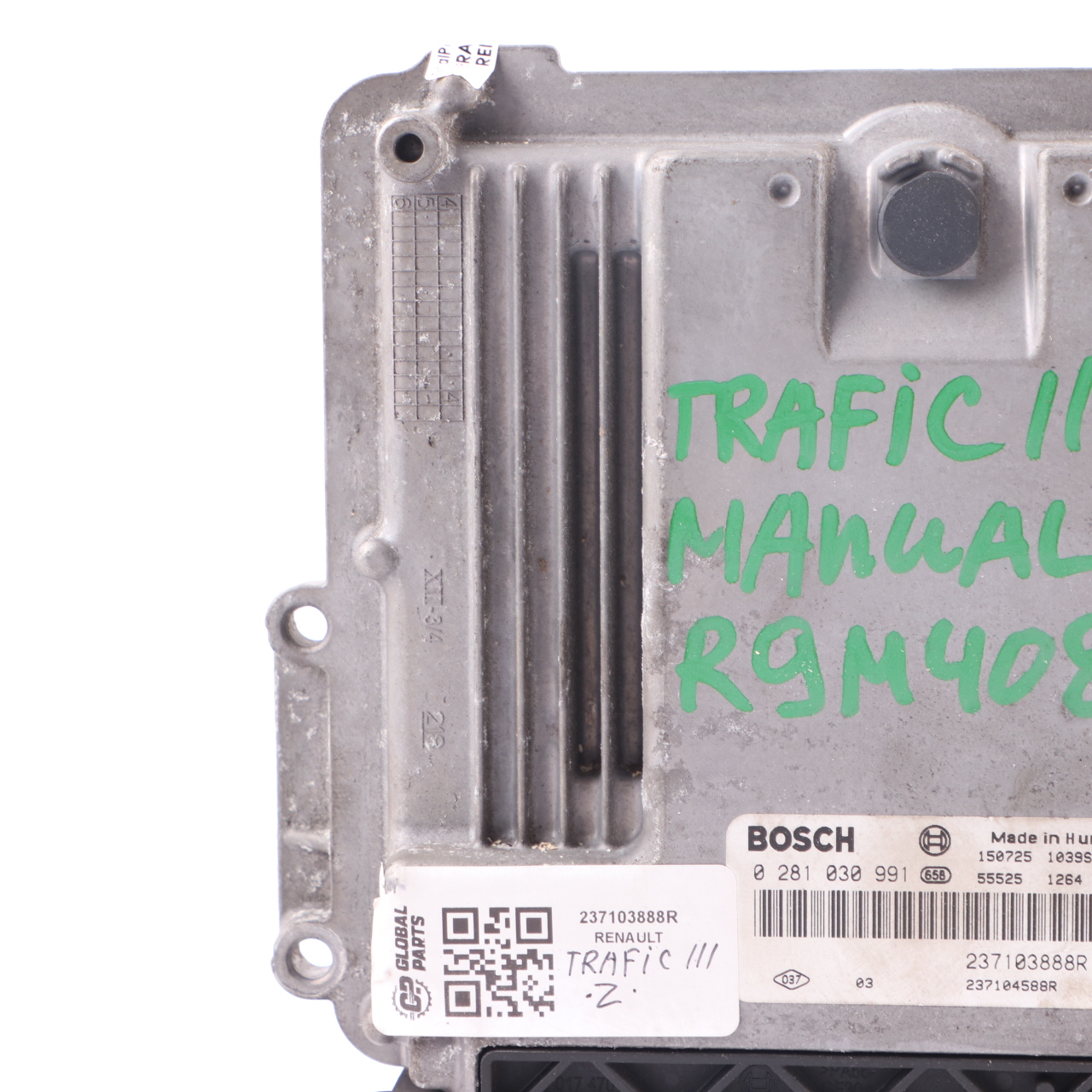 Renault Trafic 3 R9M 1.6 DCI Engine Control Unit Module ECU 237103888R Manual