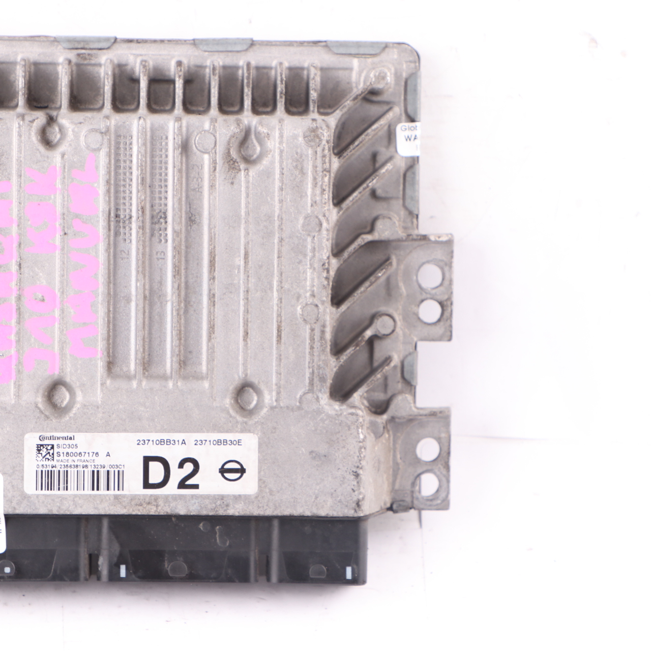 Nissan Qashqai M9R Engine ECU Control Unit Module 23710BB31A Manual