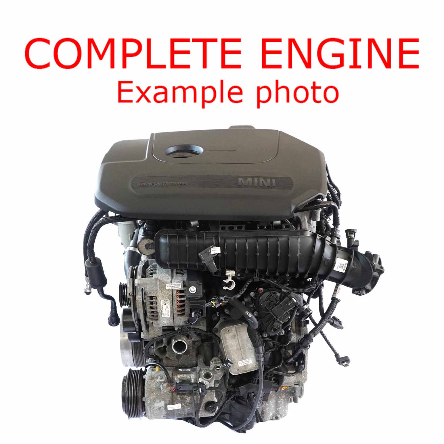 Mini Cooper One F54 F55 F56 F60 B38B B38C Bare Engine B38A15A 39k miles WARRANTY