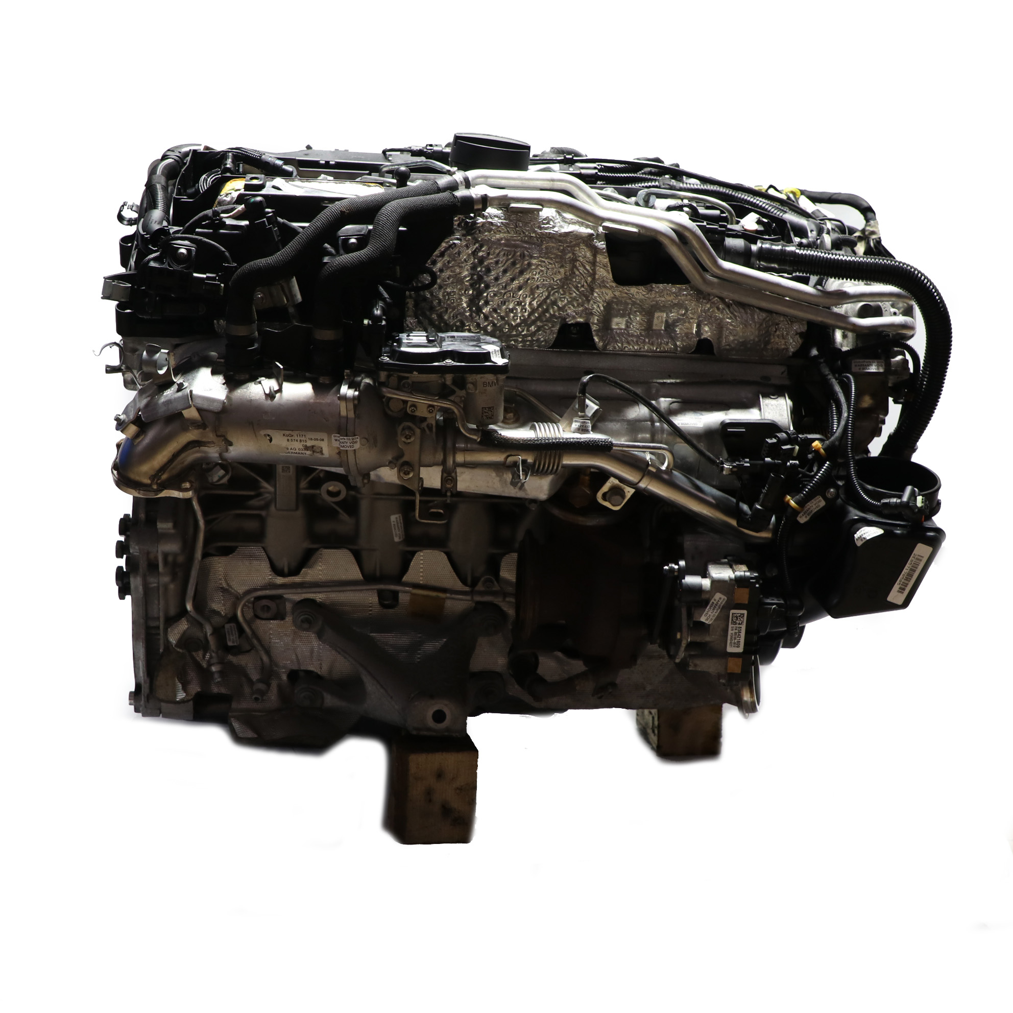 BMW G20 330d G30 530d G11 730d X3 G01 30d B57 Bare Engine B57D30A 49k, WARRANTY