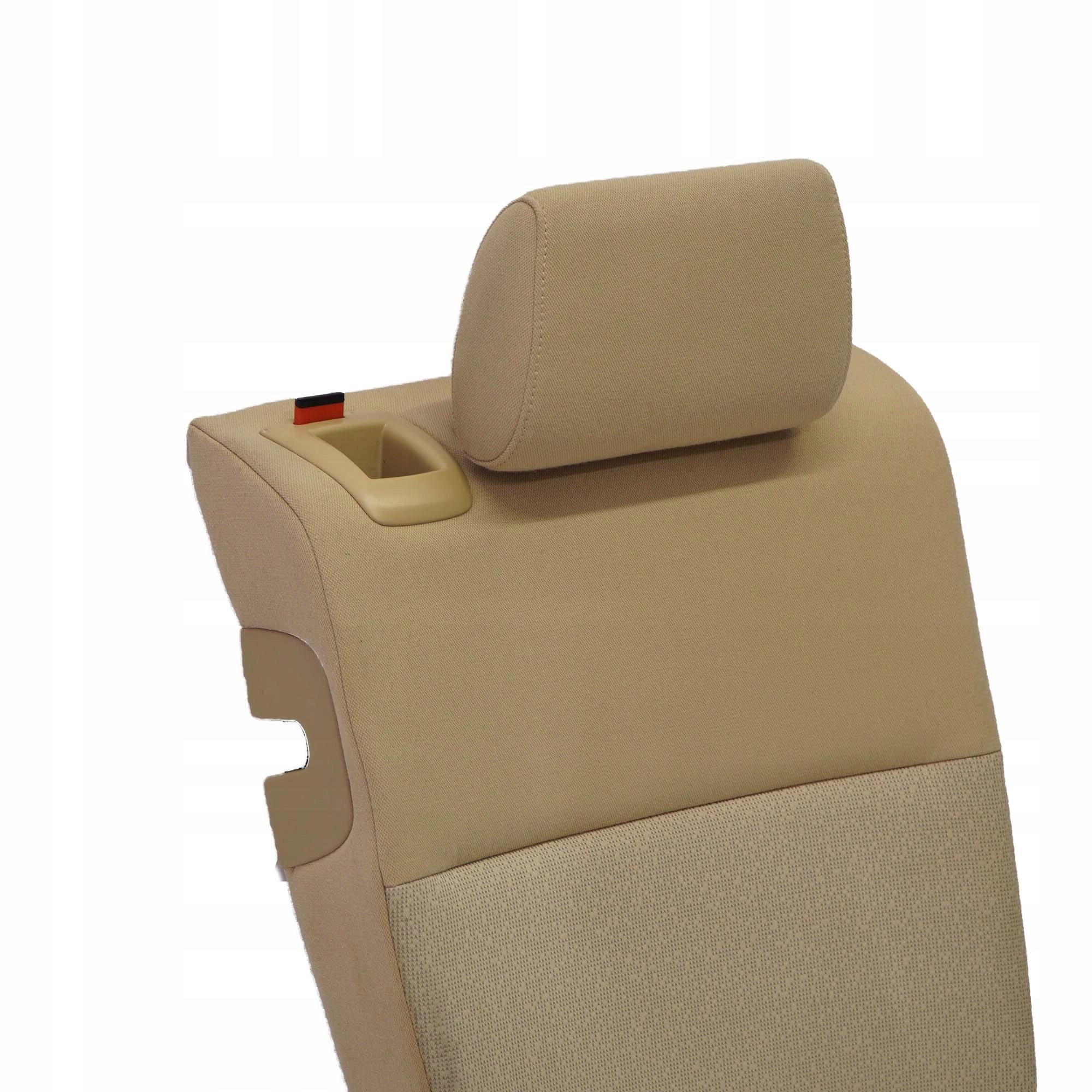 BMW 3 E91 Touring Rear Back Seat Backrest Right O/S Cloth Fluid Linea Beige