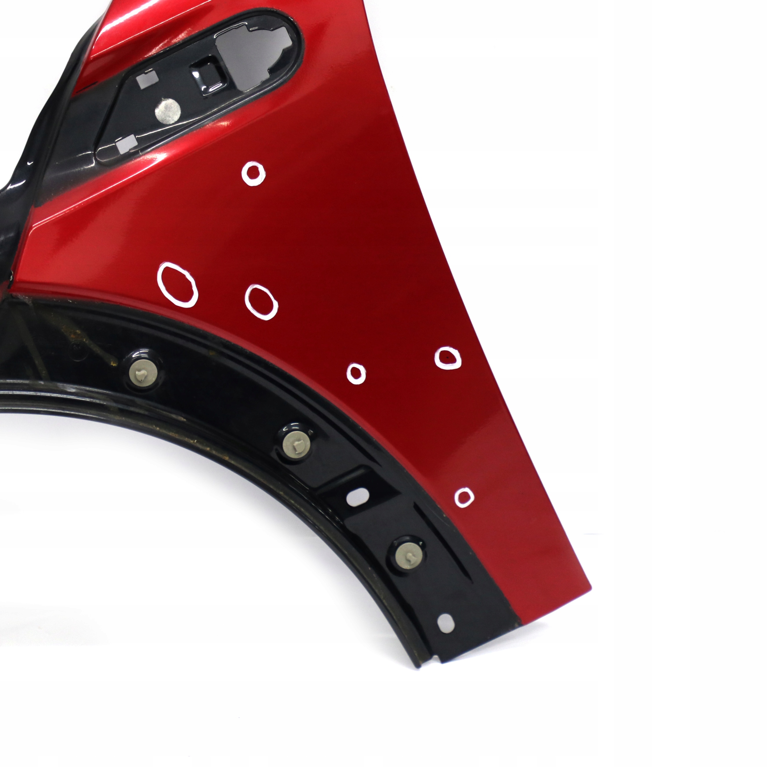 Mini Cooper R55 R56 R57 Side Panel Front Left Wing N/S Red Painted