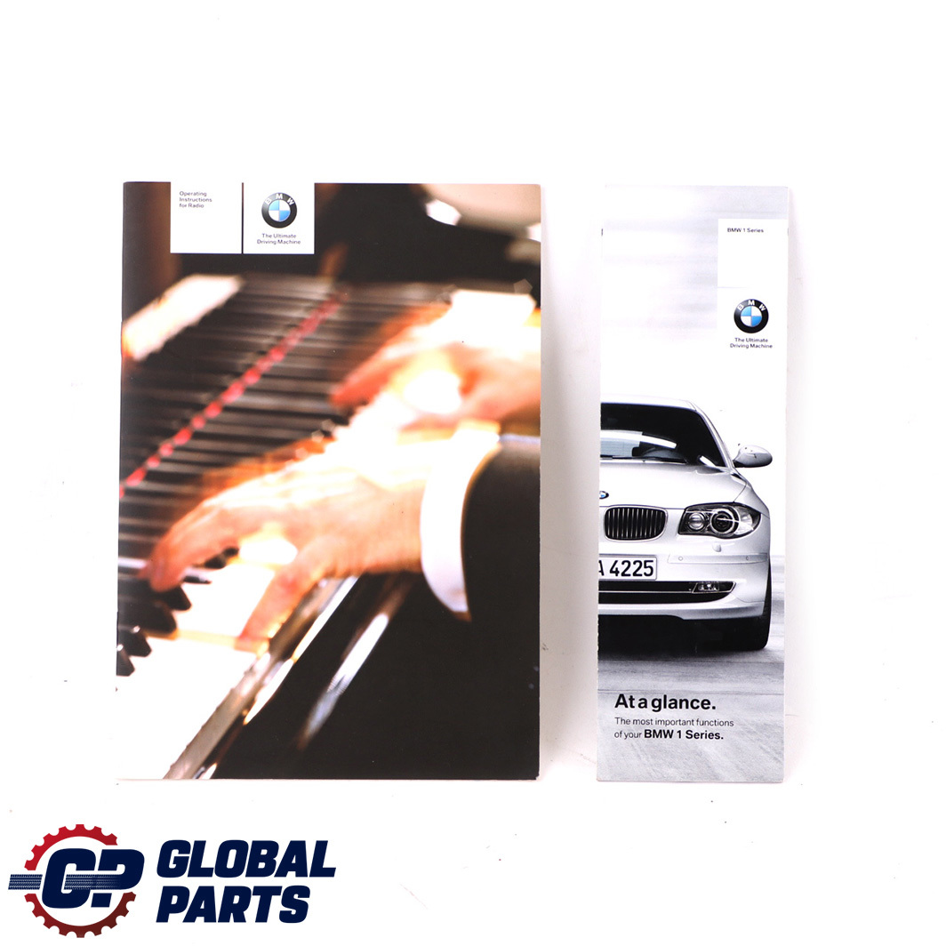 BMW 1 E81 E87 LCI Booklet Owner's Handbook Book Case Wallet Pouch Slipcase