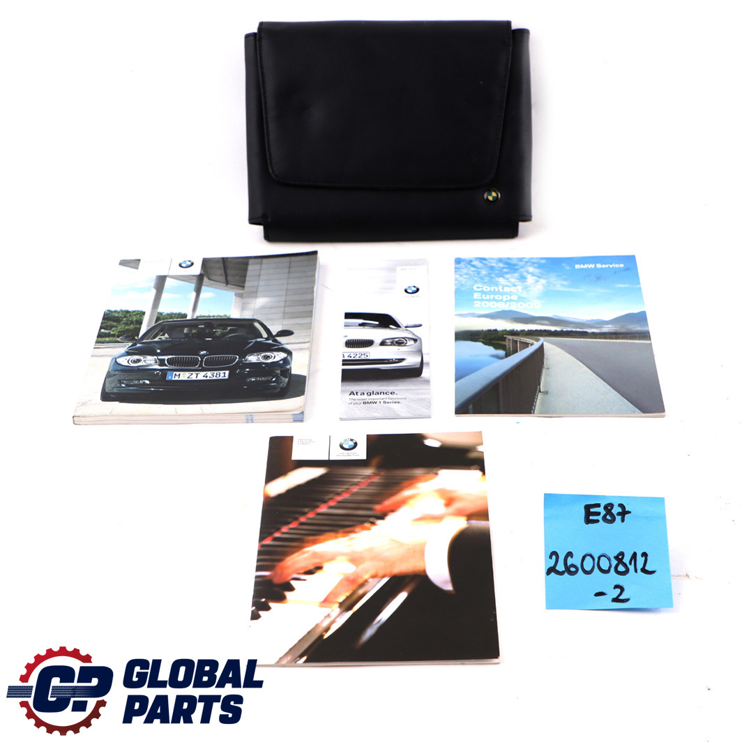 BMW 1 E81 E87 LCI Booklet Owner's Handbook Book Case Wallet Pouch Slipcase