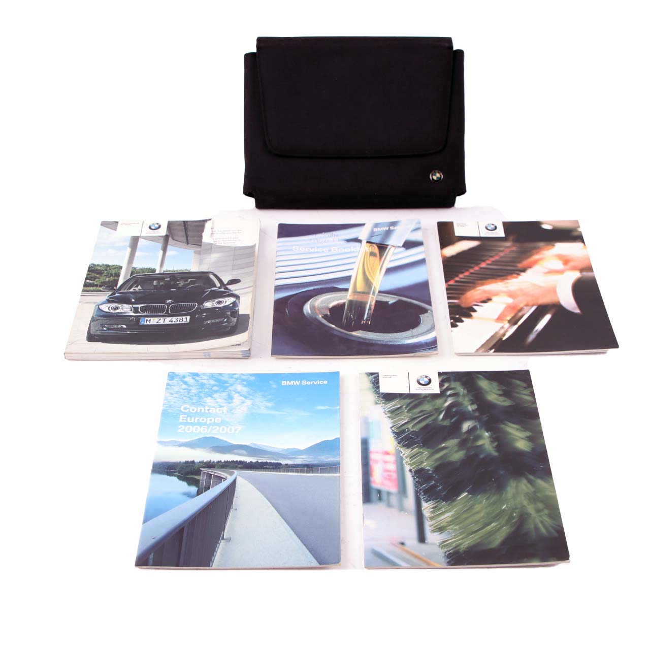 BMW 1 E81 E87 LCI 3 Booklet Owner's Handbook Book Case Wallet Pouch Slipcase