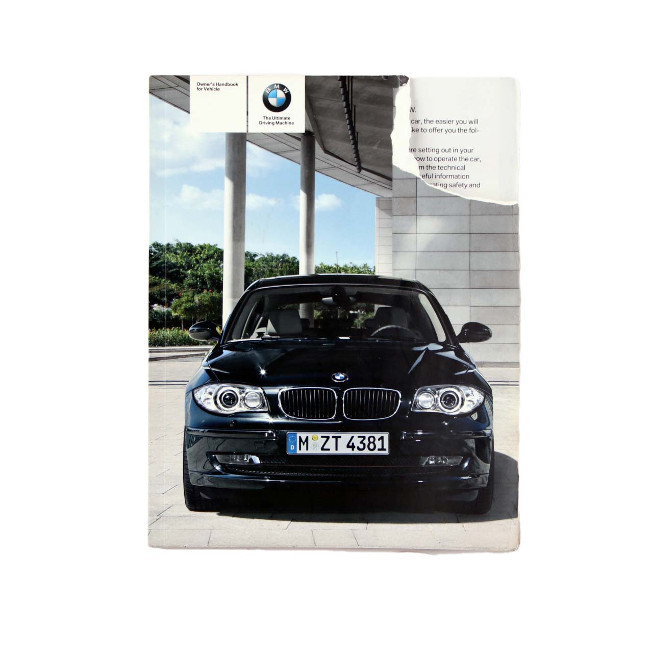 BMW 1 E81 E87 LCI 3 Booklet Owner's Handbook Book Case Wallet Pouch Slipcase