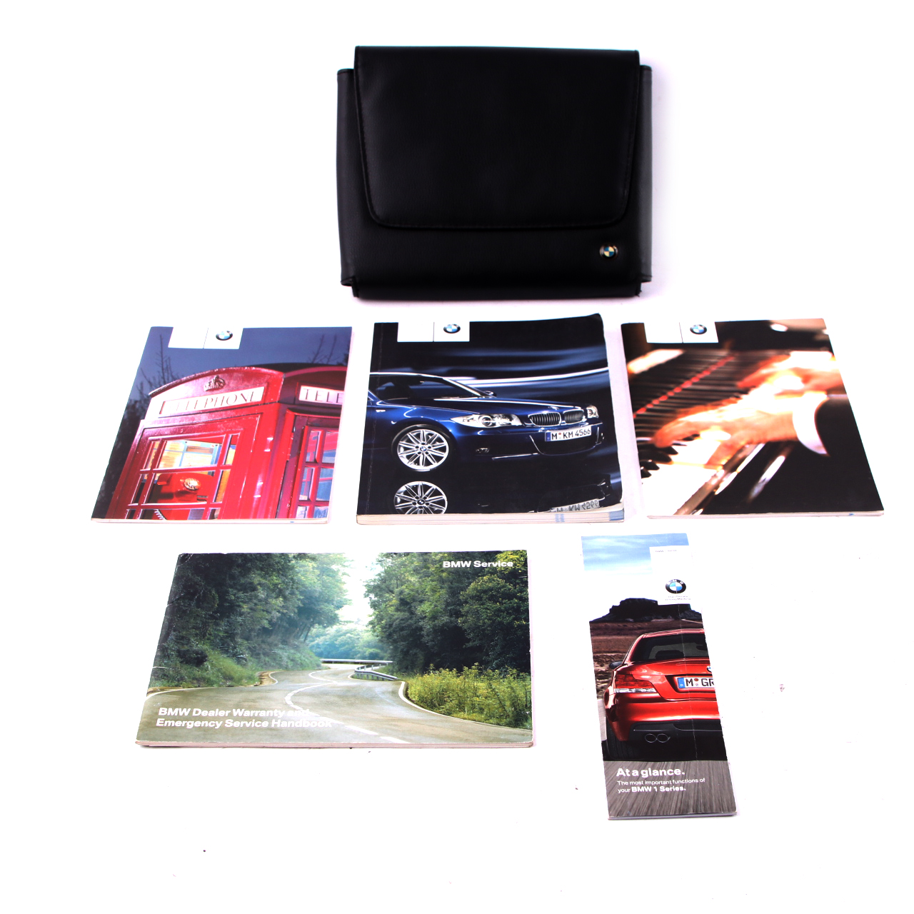 BMW 1 E82 E88 Service Booklet Owner's Handbook Pouch Case Wallet