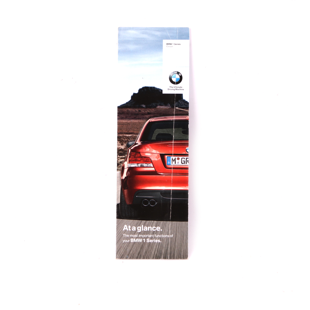 BMW 1 E82 E88 Service Booklet Owner's Handbook Pouch Case Wallet