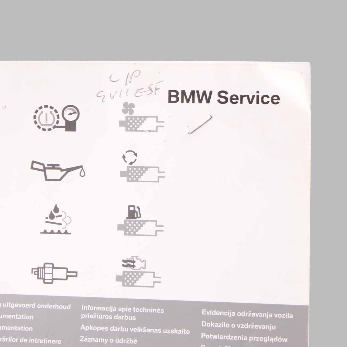 BMW 1 3 5 X3 Series E60 E61 E81 E83 E87 E90 E91 LCI Service Booklet 2602175