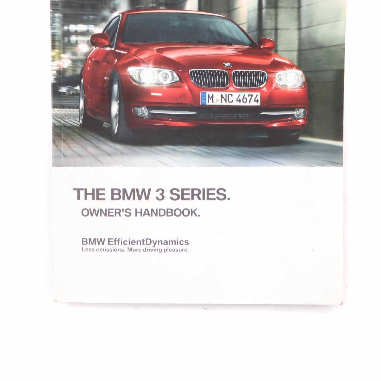 BMW E92 LCI Service Booklet Owner's Handbook Pouch Case Wallet Set