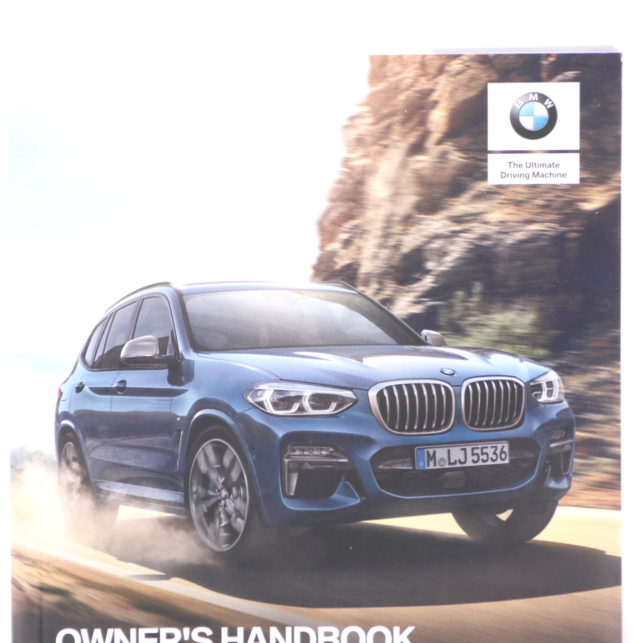 BMW X3 G01 Owner's Handbook Instruction Book Set Wallet Case Pouch 2720782