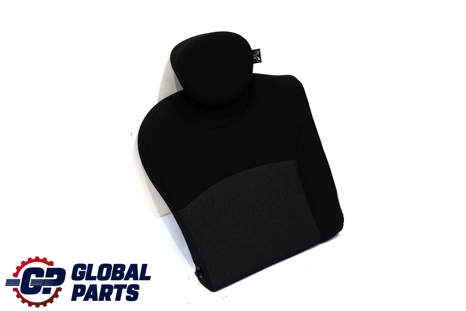 BMW Mini Cooper One R55 R56 Rear Right O/S Cloth Seat Cushion Backrest Black