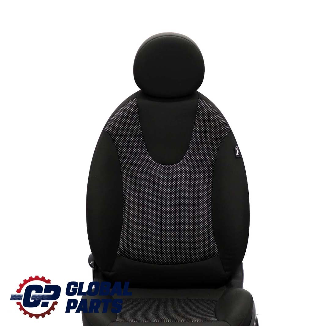 Mini Cooper R55 R56 Cloth Fabric Interior Front Left N/S Seat Carbon Black