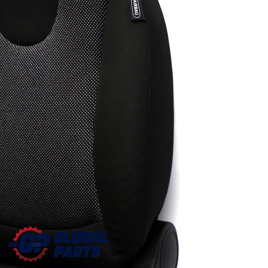 Mini Cooper R55 R56 Cloth Fabric Interior Front Left N/S Seat Carbon Black