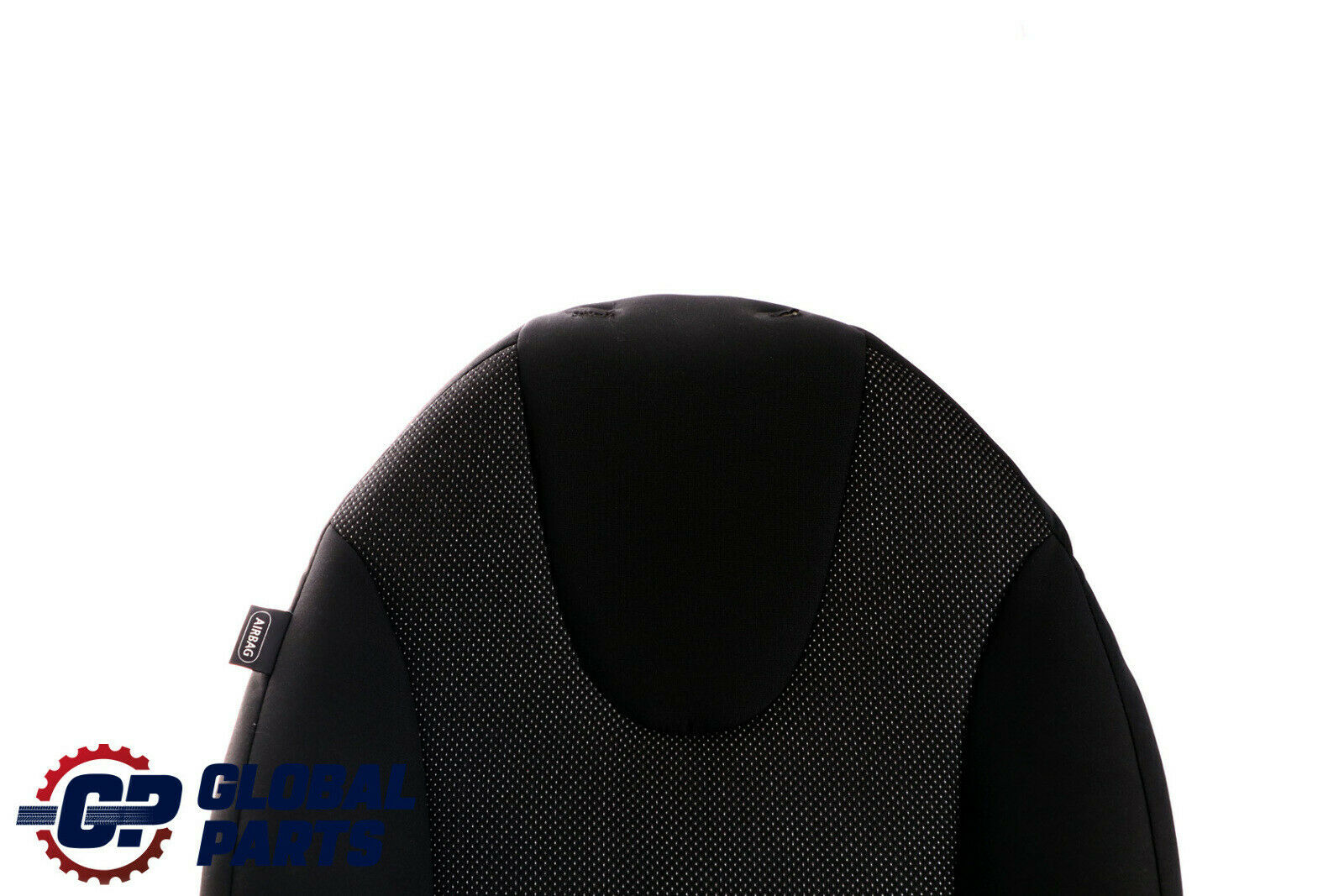 BMW Mini R55 R56 R57 Front Right O/S Basic Seat Backrest Cloth Fabric Black