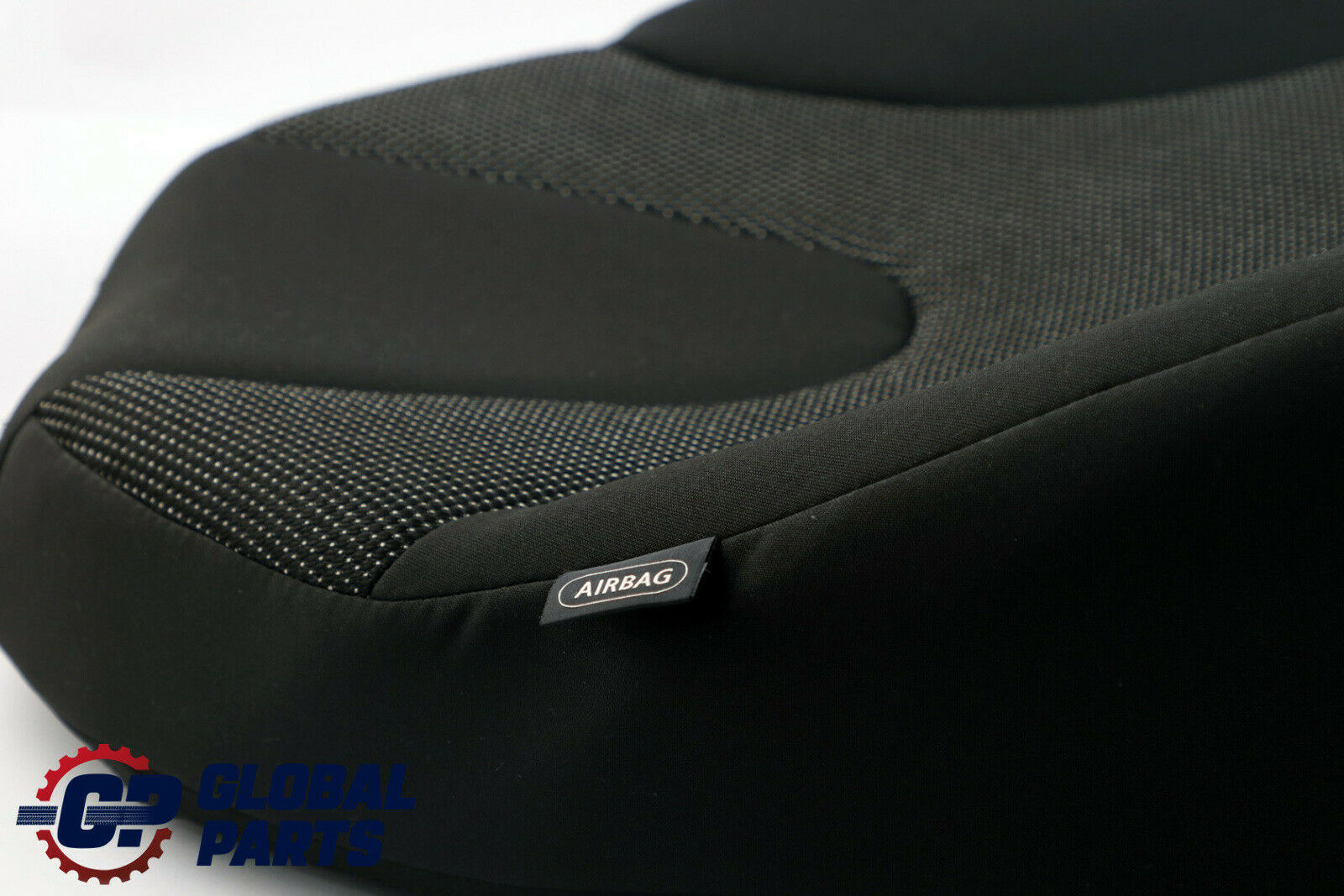 BMW Mini R55 R56 R57 Front Right O/S Basic Seat Backrest Cloth Fabric Black