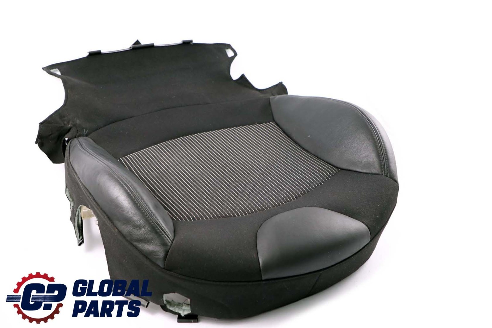 Mini Cooper R55 R56 R57 Front Right O/S Sport Seat Cover Half Leather Black