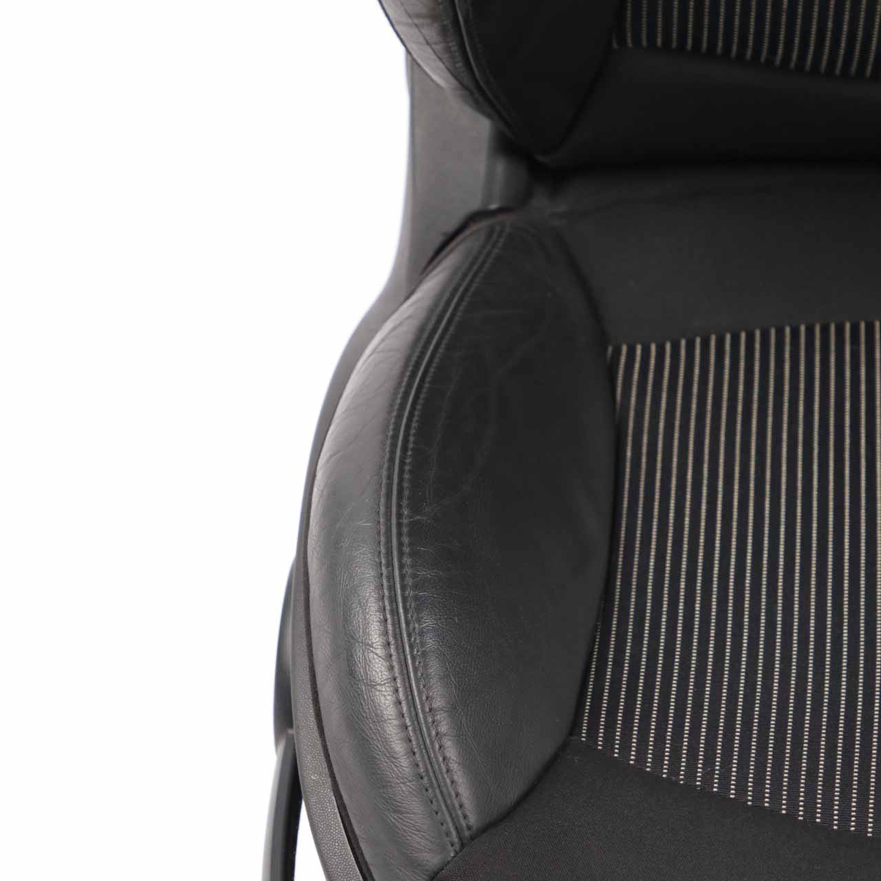 Mini Cooper R55 R56 Sport Cloth / Leather Black Interior Front Right Seat O/S