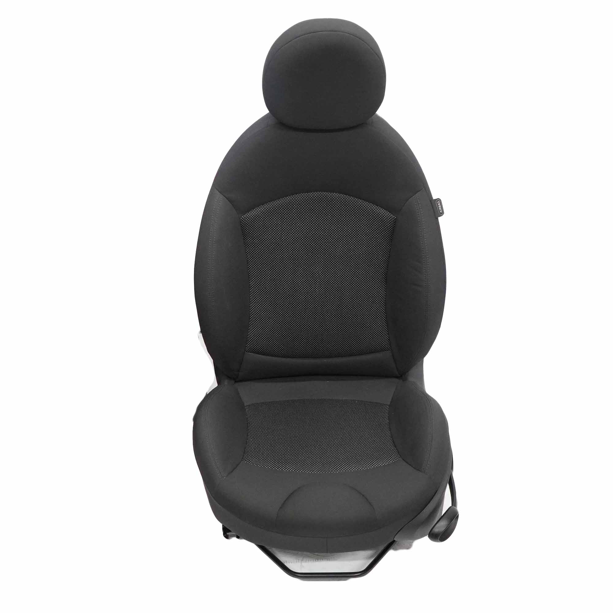 Mini Cooper One R55 R56 R57 Sport Cloth Fabric Carbon Black Front Left Seat N/S