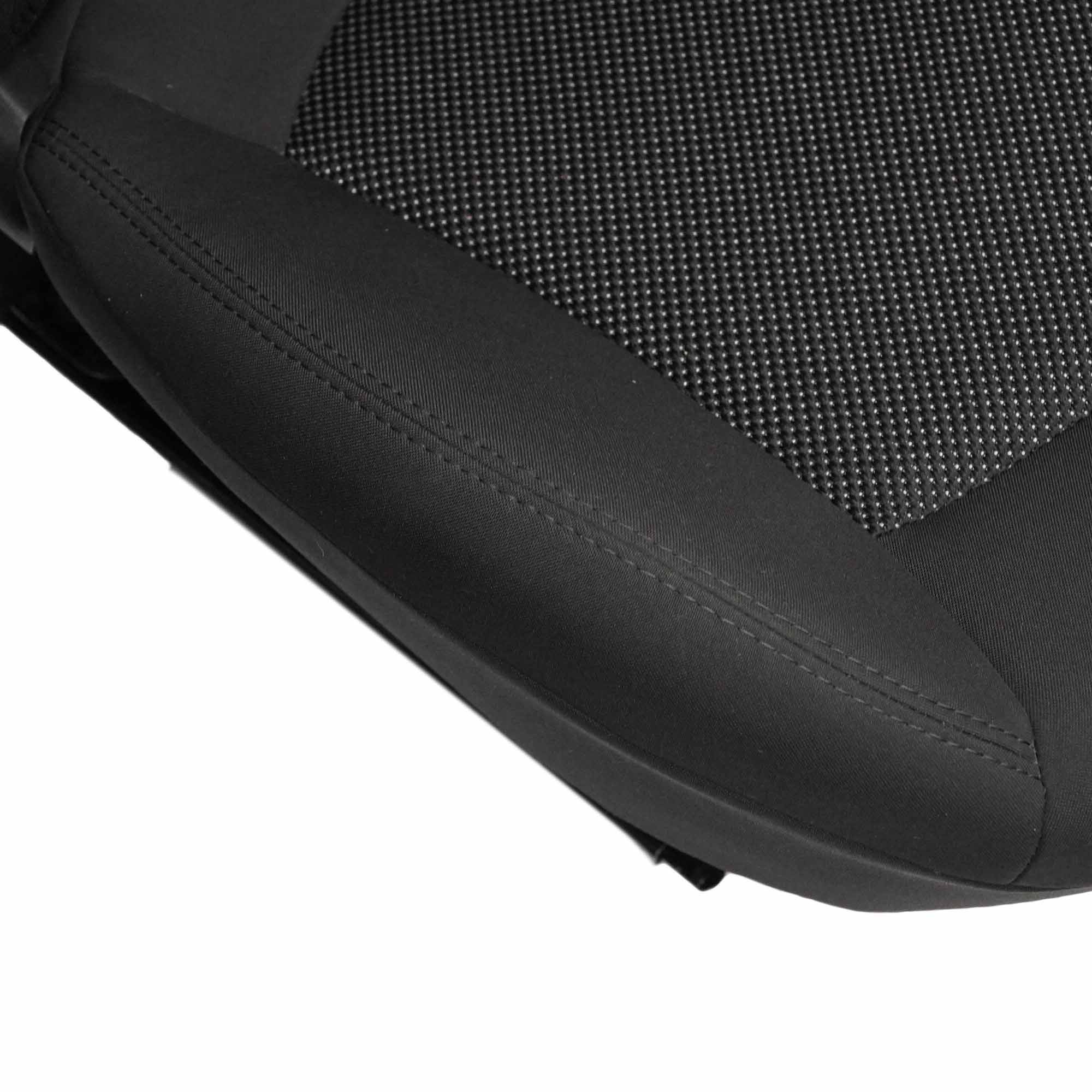 Mini Cooper One R55 R56 R57 Sport Cloth Fabric Carbon Black Front Left Seat N/S