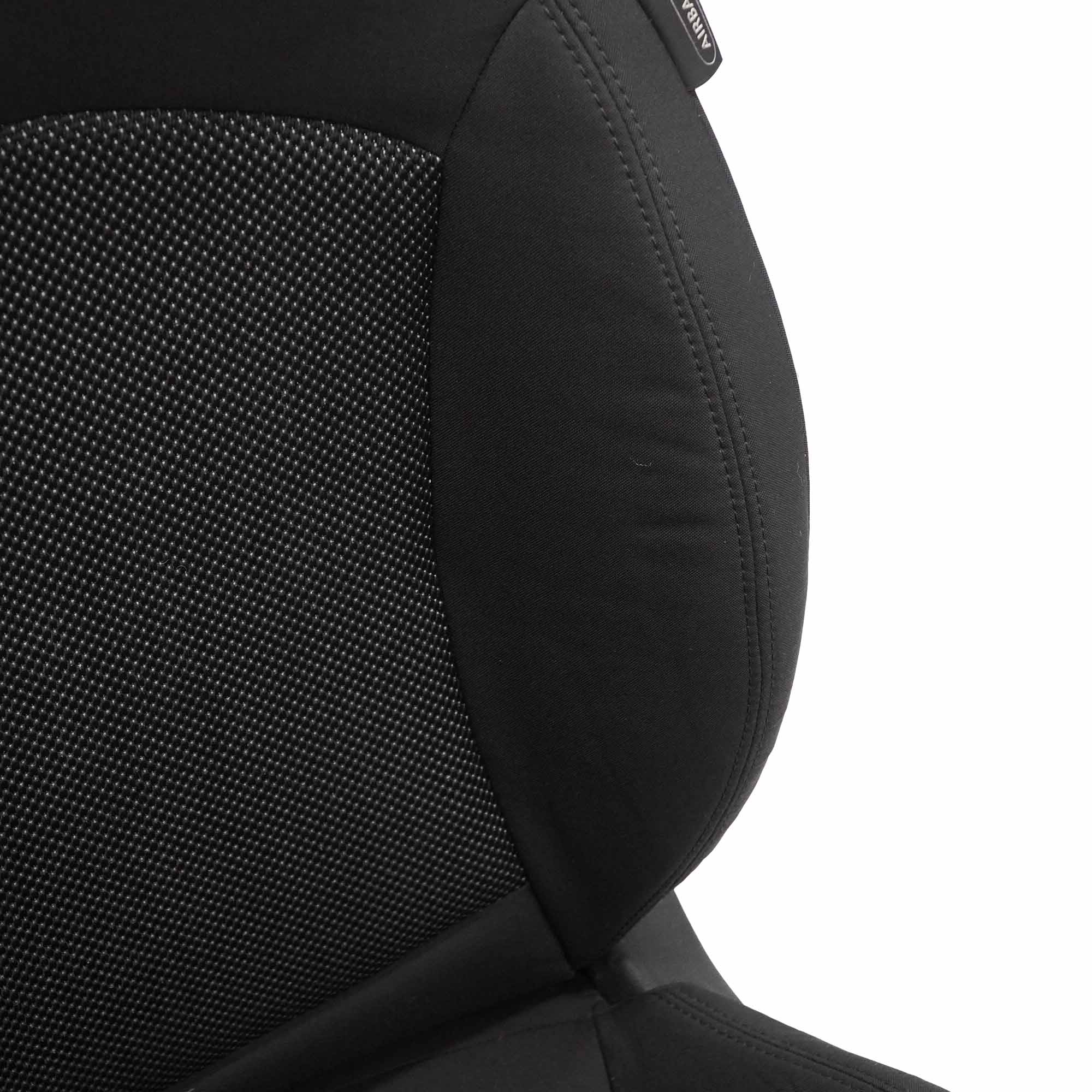 Mini Cooper One R55 R56 R57 Sport Cloth Fabric Carbon Black Front Left Seat N/S