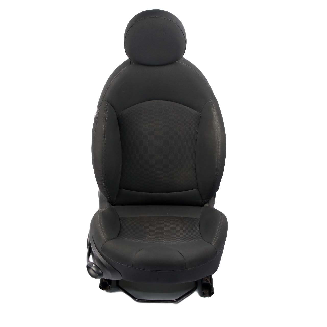 Mini Cooper One R55 R56 R57 Sport Cloth Fabric Chequered Front Right Seat O/S