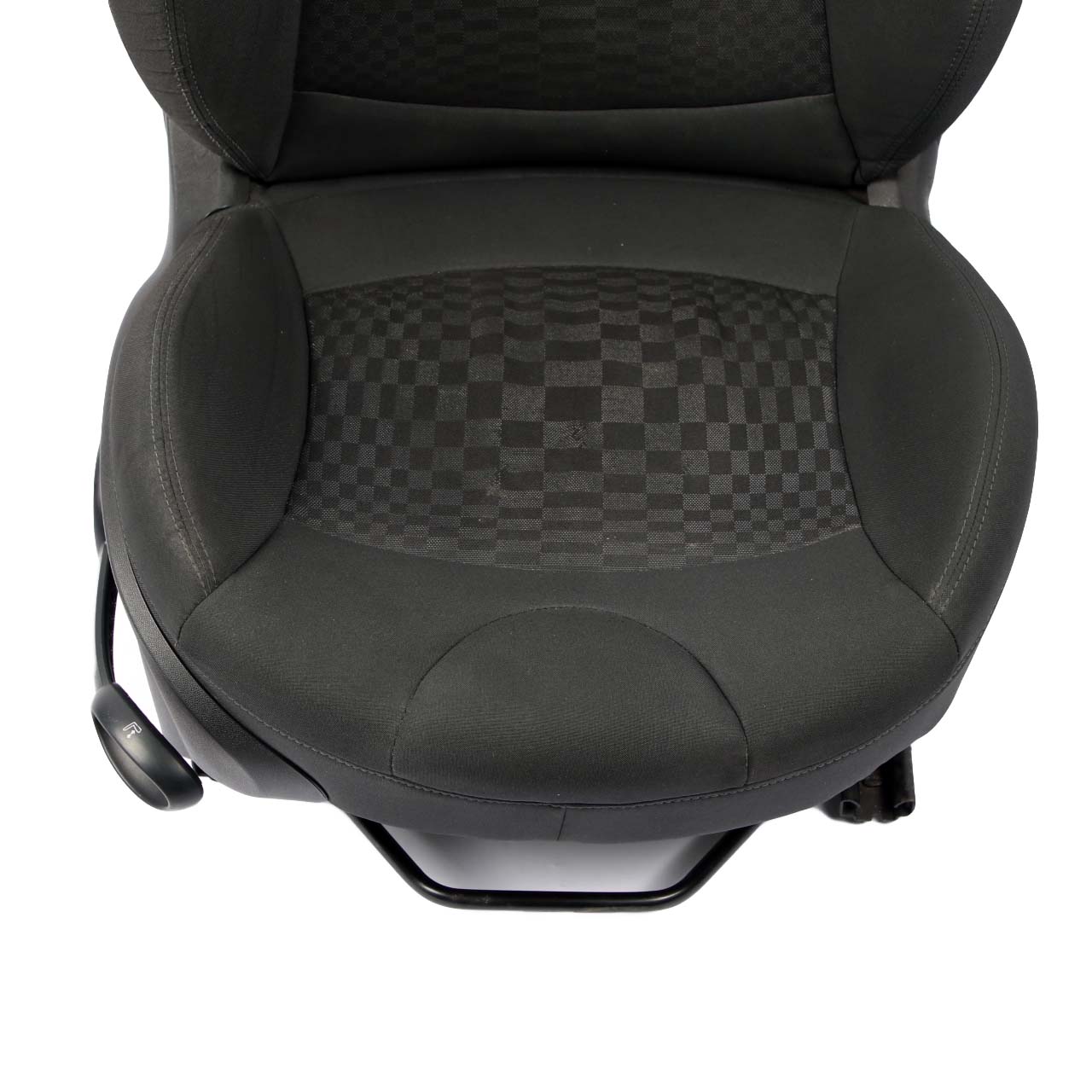 Mini Cooper One R55 R56 R57 Sport Cloth Fabric Chequered Front Right Seat O/S