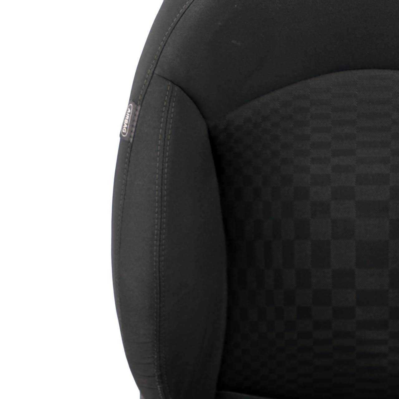 Mini Cooper One R55 R56 R57 Sport Cloth Fabric Chequered Front Right Seat O/S