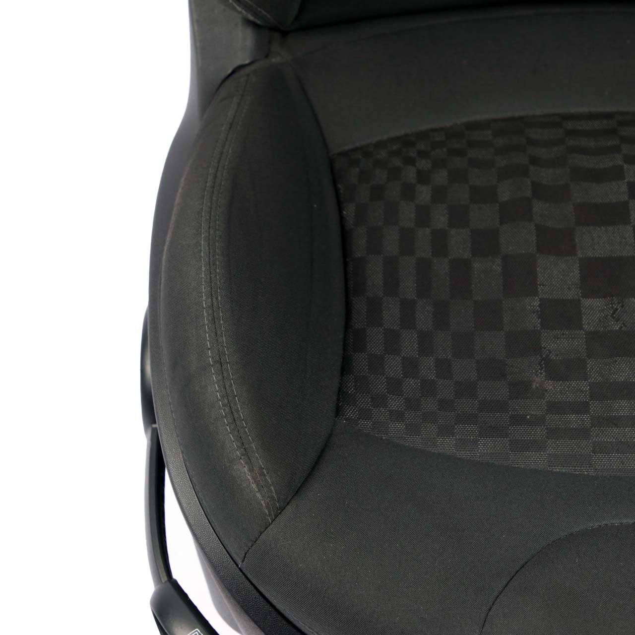 Mini Cooper One R55 R56 R57 Sport Cloth Fabric Chequered Front Right Seat O/S