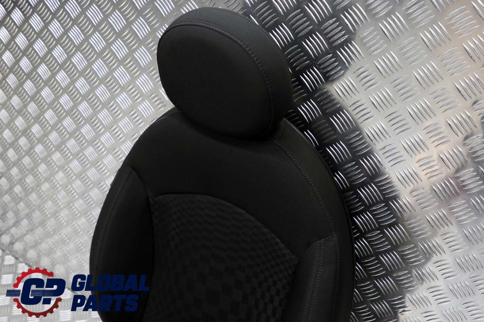 MINI Cooper R55 R56 R57 Sport Cloth Chequered Front Right Seat O/S