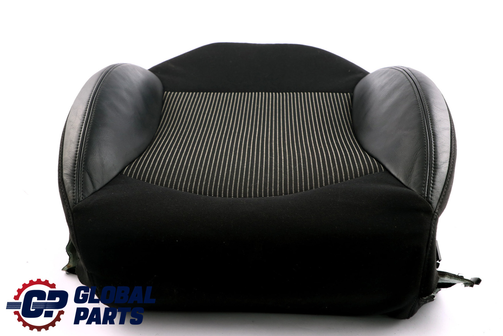 BMW Mini R55 R56 Front Left N/S Sport Seat Backrest Half Leather Fabric Black