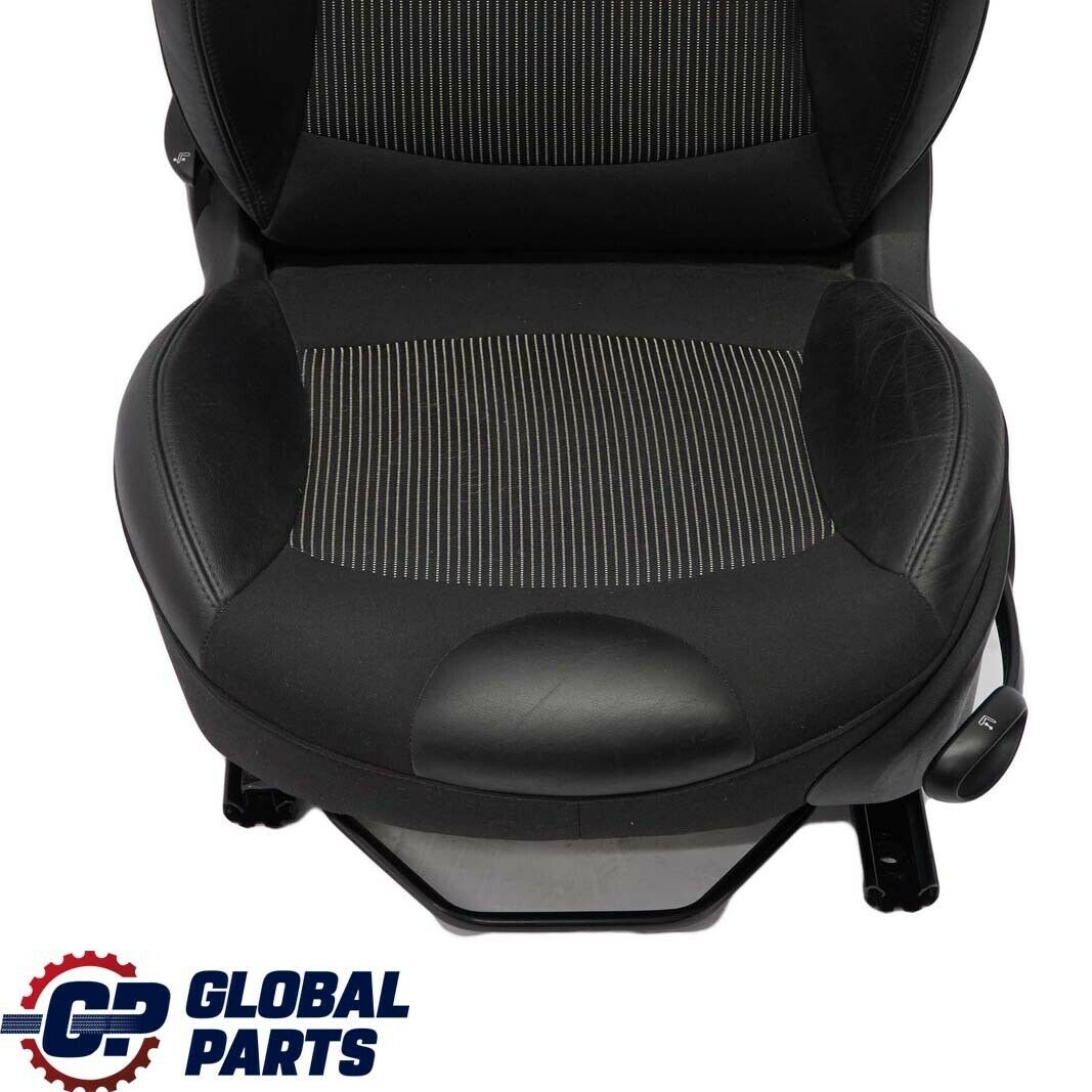 Mini Cooper R55 R56 R57 Sport Half Leather Black Interior Front Left Seat N/S